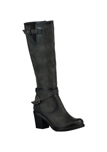 Fox Shoes Gri Kadın Çizme C674250109