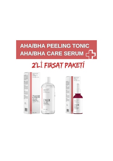 Zalix Aha-Bha Peeling Tonic 200 ML + Aha-Bha Serum 200 ML