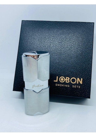 Jobon Çakmak Pürmüzlü Metal - Gümüş Renk I 609114