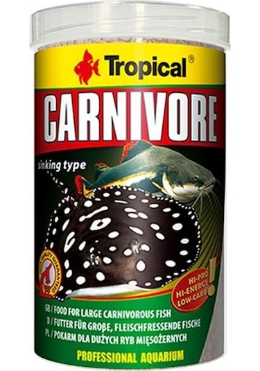 Tropical Carnivore 250gr Kovadan Bölme
