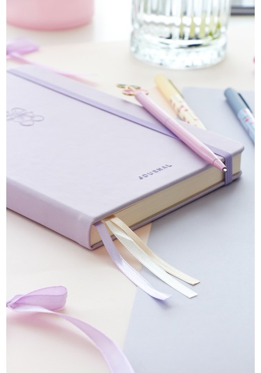 A5 Bullet Journal Noktalı Defter 140 Gr. 80 Yaprak Lavender Mist Lila