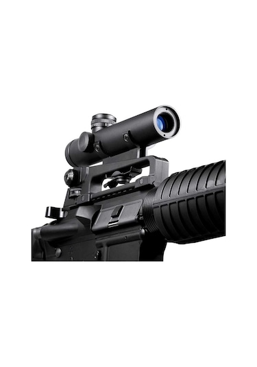 Barska 4x20 Electro Sight Mil-dot M-16 Base Dürbün Siyah