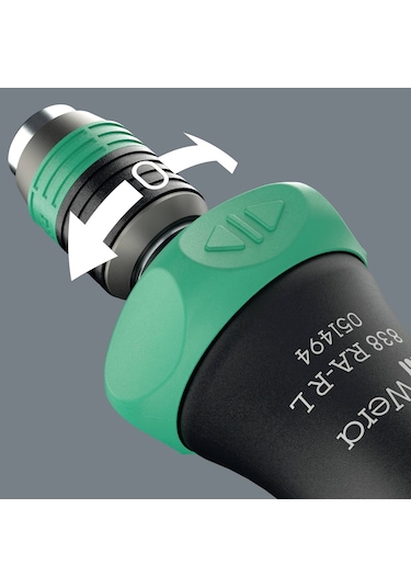 Wera Bits Uç Tutucu Cırcır Tornavida 838 Ra-r-l 05051494001