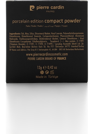 Pierre Cardin Porcelain Edition Compact Powder 888 Latte