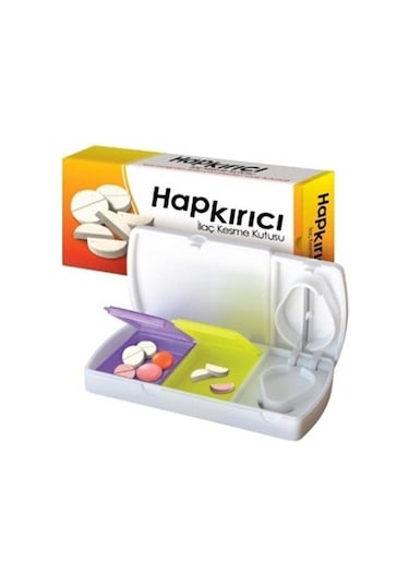 Hapix Hap Kırıcı Ilaç Kesme Kutusu İlaç Kesme