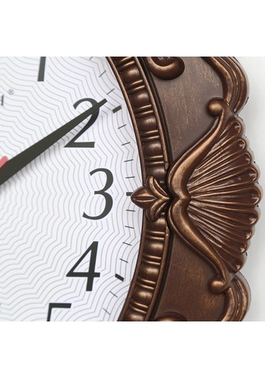 Pazly Suntek Sessiz Saatleri Saati Rengi Duvar Dekoratif Ahşap-rengi Ahşap 14'' & Gw Çok Renkli