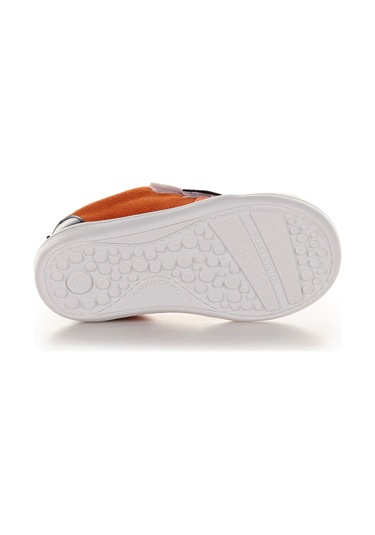 Kiko Kids Şifu İlk Adım Cırtlı Erkek Bebek Spor Ayakkabı Turuncu - Lacivert Turuncu - Lacivert