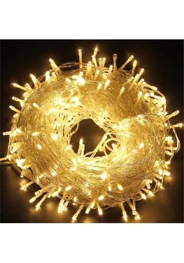 Larimar 3m 20 Led Gün Işığı 2 Kademeli Şeffaf Kablo - 9039039623363lmr Çok Renkli