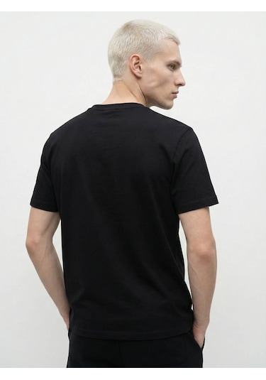 Loft Regular Fit Siyah Erkek T-shirt Lf2042340