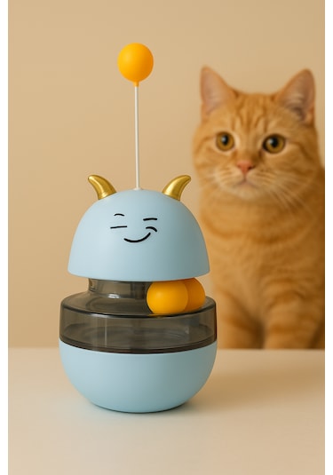 Mama Hazneli Hacıyatmaz Kedi Oyuncağı