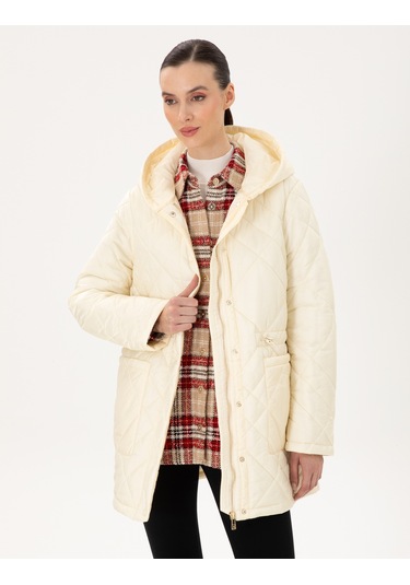 Pierre Cardin Kadın Ekru Kaban 50296080-vr019 Ekru