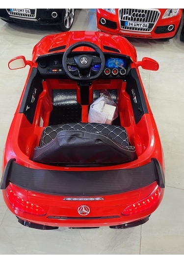 12 Volt Uzaktan Kumandalı Gt Akülü Araba 0-5 Yaş Kırmızı
