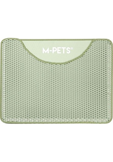 M-pets Duplex Elekli Kedi Kumu Paspası Yeşil 60x45 Cm 244-53033.02