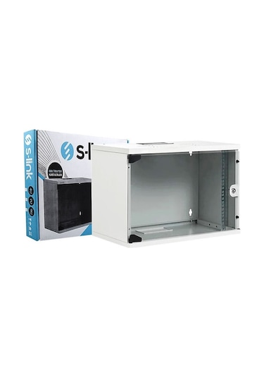 12u 530x400mm Rack Kabin Camlı Eco Seri