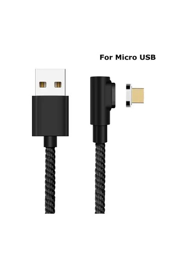 Sindvor 5a Hızlı Şarj Manyetik Usb Kablosu - Mikro Usb/tip C, İphone X/samsung S8/huawei/xiaomi Mi8/lg Uyumlu Abdistribütör Garantili