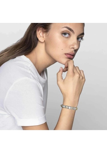 Nomination Italy İtalyan Charm Bileklik Kişiselleştirilebilir Çelik, Gümüş Kalp Link Hediyeli