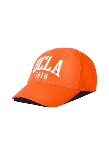 Ucla Ballard Turuncu Baseball Cap Nakışlı - Unisex Şapka Turuncu
