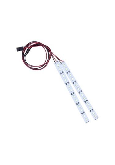 Agoodshop Rc Şasi Işık Dekoratif Led Şerit 6 V 1/10 1/8 Buggy Truck Dıy Accs Için Renk