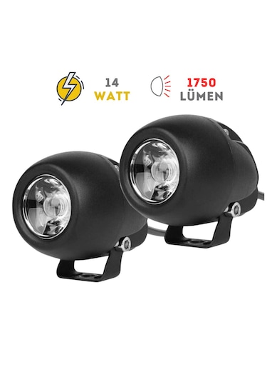 Knmaster Snark 14w Motosiklet Led Sis Farı