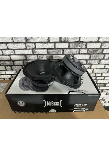 Mobass Mbm-380 20cm Midrange Hoparlör Takımı