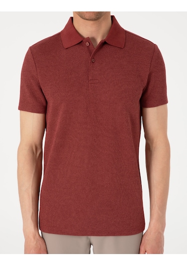 Pierre Cardin Erkek Nar Çiçeği Tişört 50310171-vr239 Nar Çiçeği