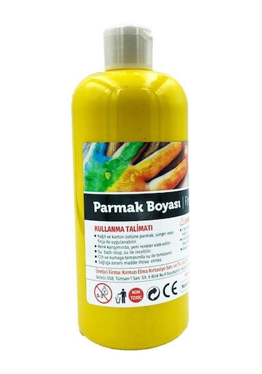 Red Apple Parmak Boya 500 Gr Sarı Rp 500-11