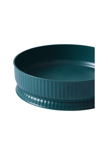 Homyl Baharat Depolama Rafı Dönen Organizatör Tezgah Yeşil Yeşil