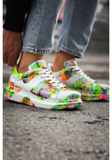 Ch254 - Cbt Pittura Erkek Ayakkabı 550 Colorfull Çok Renkli Ch254 - Cbt Pittura Erkek Ayakkabı 550 Colorfull Çok Renkli