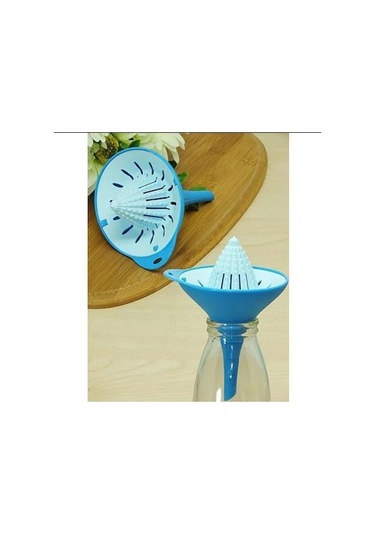 Şişeye Limon Sıkmak İçin Hunili Limon Narenciye Sıkacağı Sıkma Al