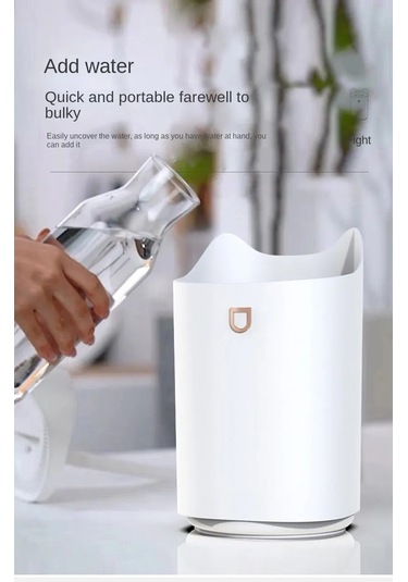 Ambition 3000 ML Çift Jet Hava Nemlendirici Büyük Beyaz