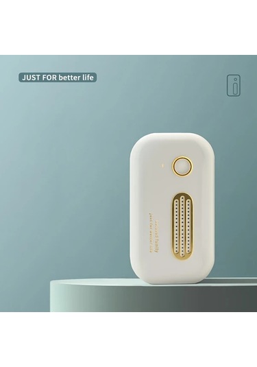 Fochsia Usb Şarjlı 1200mah Ozonlu Hava Temizleyici Beyaz - Buzdolabı Araç Oda Koku Giderici
