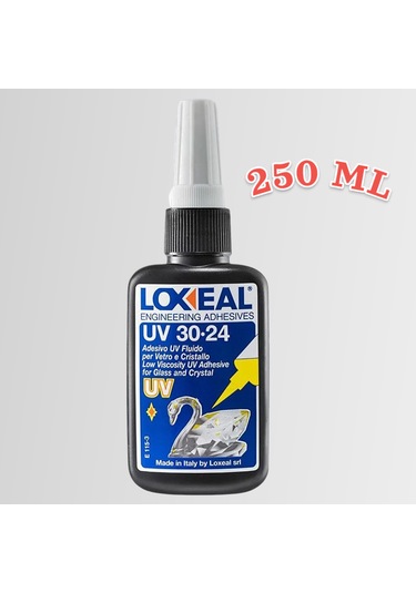 Loxeal Uv 30-24 Yüksek Mukavemetli Uv Cam Yapıştırıcısı 250 Ml