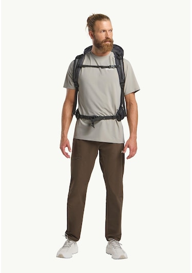 Jack Wolfskin Prelight Swift T M Erkek T-shirt-29834 Gri