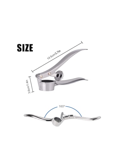 Lichen Profesyonel Mutfak Sarımsak Presi/kıyma/kırıcı İngiltere,