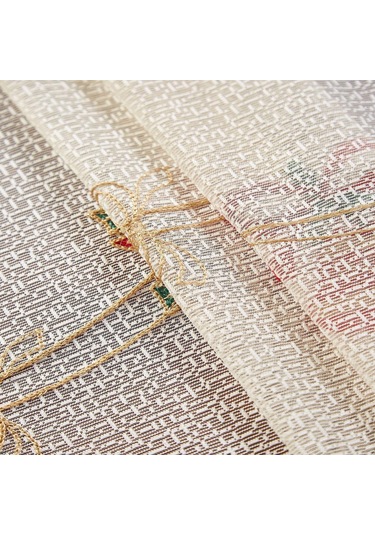 Homyl Sonbahar Tatil Mutfak Için Yılbaşı Masa Örtüsü Çok Renkli