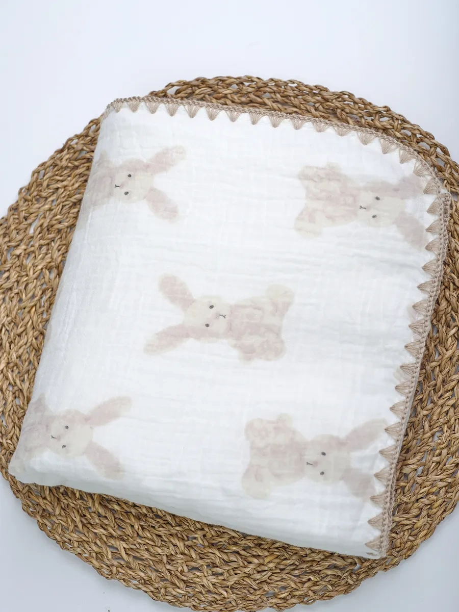 Soy Muslin Battaniye 466523050 Beyaz