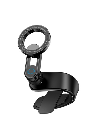 Go Des Gd-hd986 Magnetik Magsafe Uyumlu Bükülebilen Eğimi Ve Düz Zemin Araç Telefon Tutucu Siyah