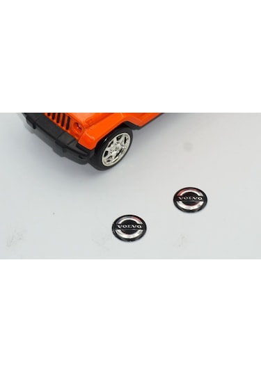 Volvo Oto Anahtar 3M Metal Alaşım Logo 2Li Set