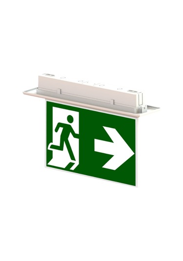 Acil Yönlendirme Sıva Üstü (Sağa/Sola Koşan), Kendinden Bataryalı