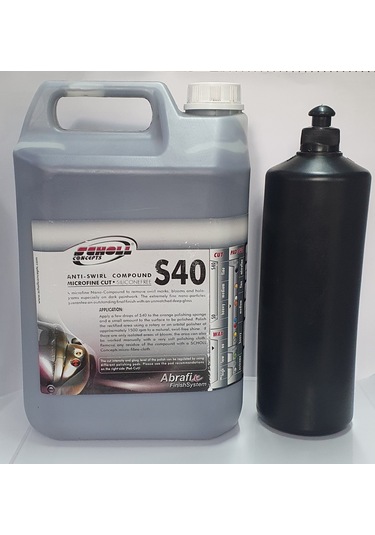 Scholl Concepts S40 Anti-swirl Compound 1L Hare Giderici Pasta