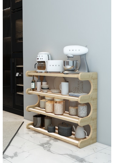 Selvi- Safir Meşe -4 Raflı Ahşap Ayakkabılık -çok Amaçlı Dekoratif Raf, Organizer Beyaz - Safirmeşe Selvi- Safir Meşe -4 Raflı Ahşap Ayakkabılık -çok Amaçlı Dekoratif Raf, Organizer Beyaz - Safirmeşe