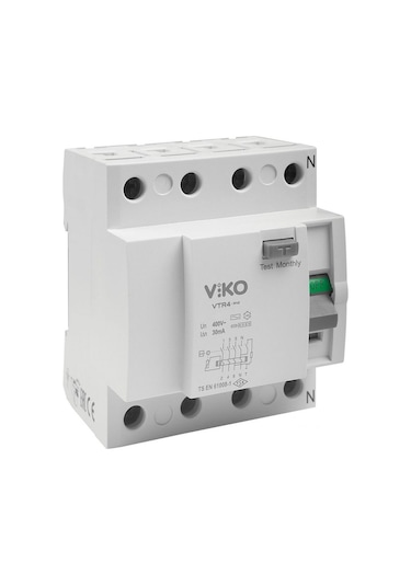 Viko Vtr4-6330 Kaçak Akım Koruma Rölesi 4X63A 30Ma