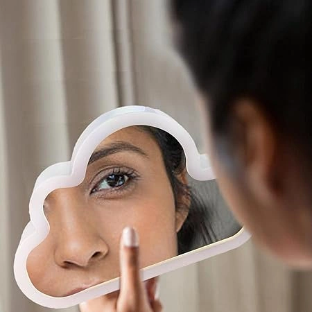 Folinda Pembe Led Gölge Aydınlatma, Yansıta Ve Dekoratif Ev Aletleri - Oturma Odası, Yatak Odası Ve Masaüstü İçin Dıy Lale Desenli Gece Lambası Pembe