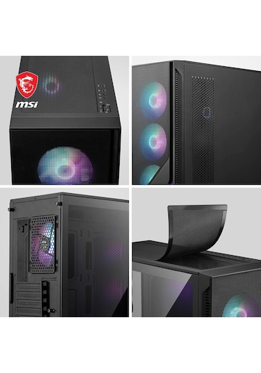 MSI DFS Gaming Mıya R7-7700X 32 GB 1 TB M.2 SSD 12 GB RTX5070 Dos Masaüstü Oyuncu Bilgisayarı