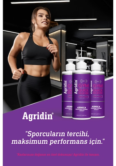 din Gym Quick Reliever Sporcu Kremi 200 ML