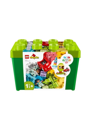 LEGO® DUPLO Classic Lüks Yapım Parçası Kutusu 10914 - 1½ Yaş & Üzeri Çocuklar için Eğitici Oyuncak Yapım Seti (85 Parça)