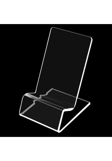 Joyhub Betty Becky Akrilik Cep Telefonu Ekran Standı Kartvizit Rafı Kırtasiye Malzemeleri Siyah Havalandırma Yok 1s7yjn