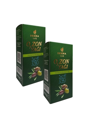 Derma Tive Ozonlanmış Saf Zeytinyağı 2 x 50 ML