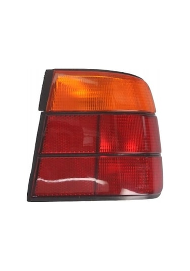 Sağ Dış Stop Lambası Sinyal Camı Sarı Bmw E34 Kasa Depo