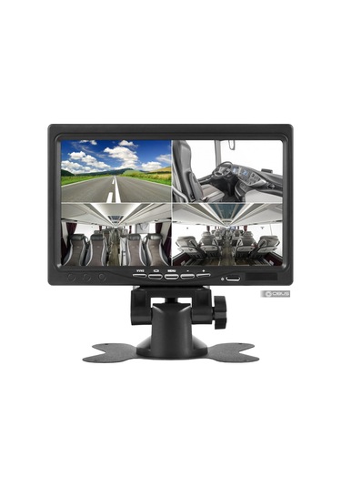 Obus Ev-m600e Ecoview Dört Video Girişli Güneşlikli Analog 7 Inch Araç Monitörü